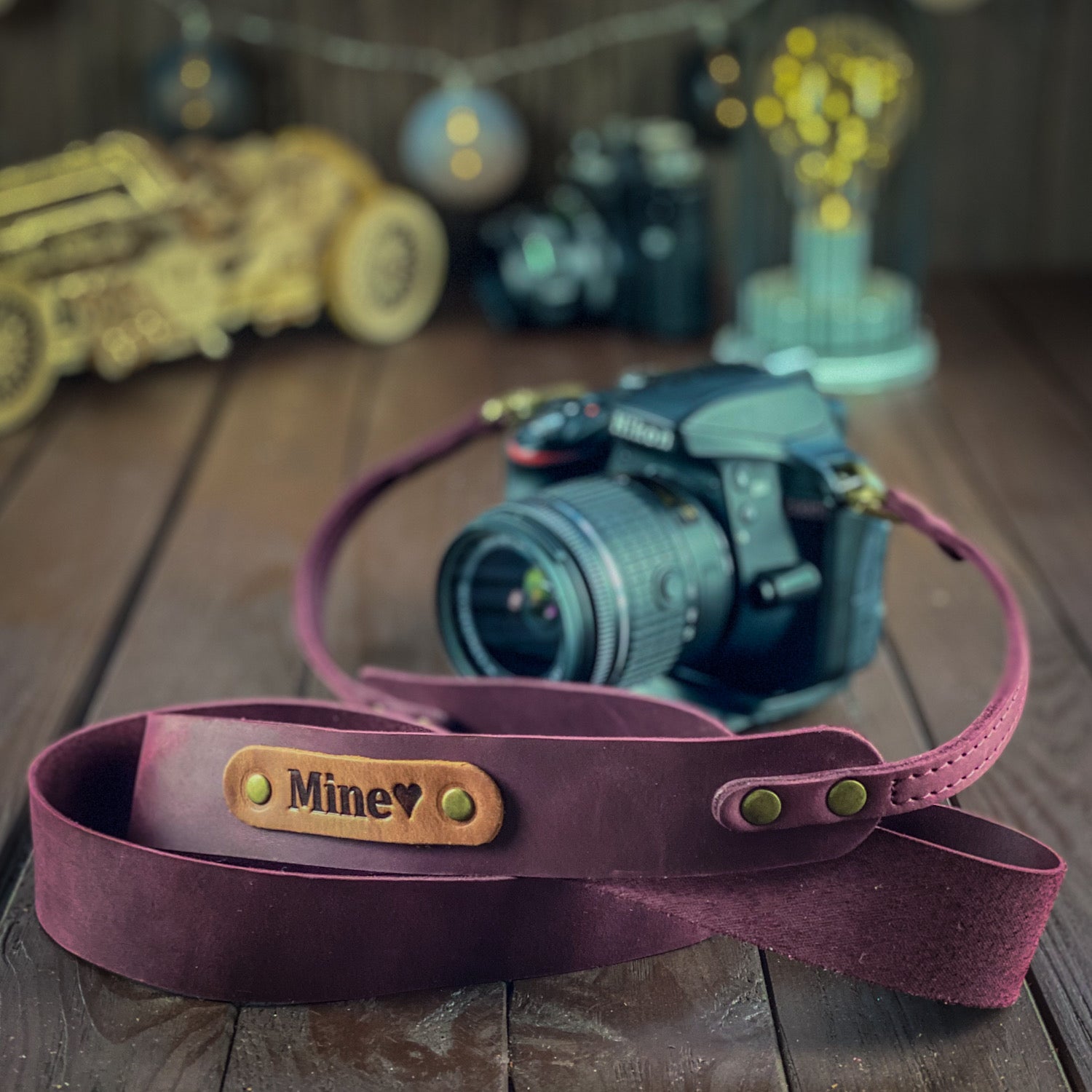 Leather Camera Strap Handmade Leather Strap for Camera 